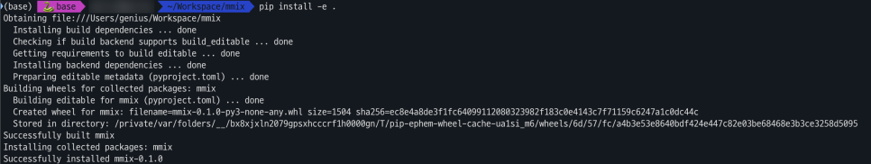 pip install -e .